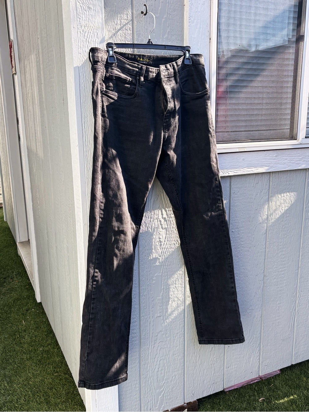 Urban Star Men's Black Straight-Leg Jeans 34x34